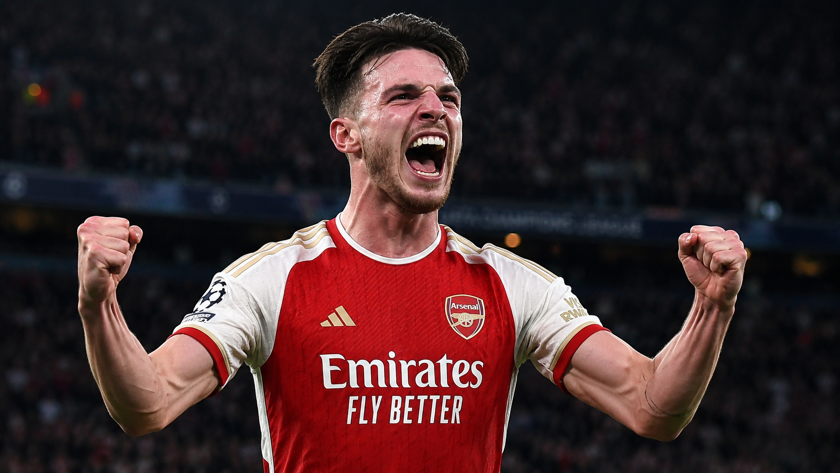 Declan Rice jubler